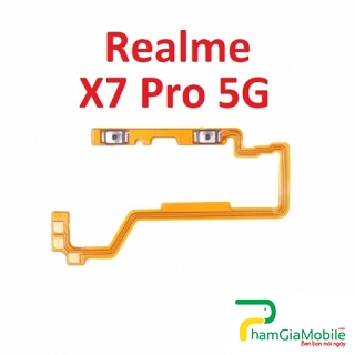 Dây Cáp Âm Lượng OPPO Realme X7 Pro 5G RMX2121 RMX2111 Âm Lượng Power & Volume Button Flex Cable